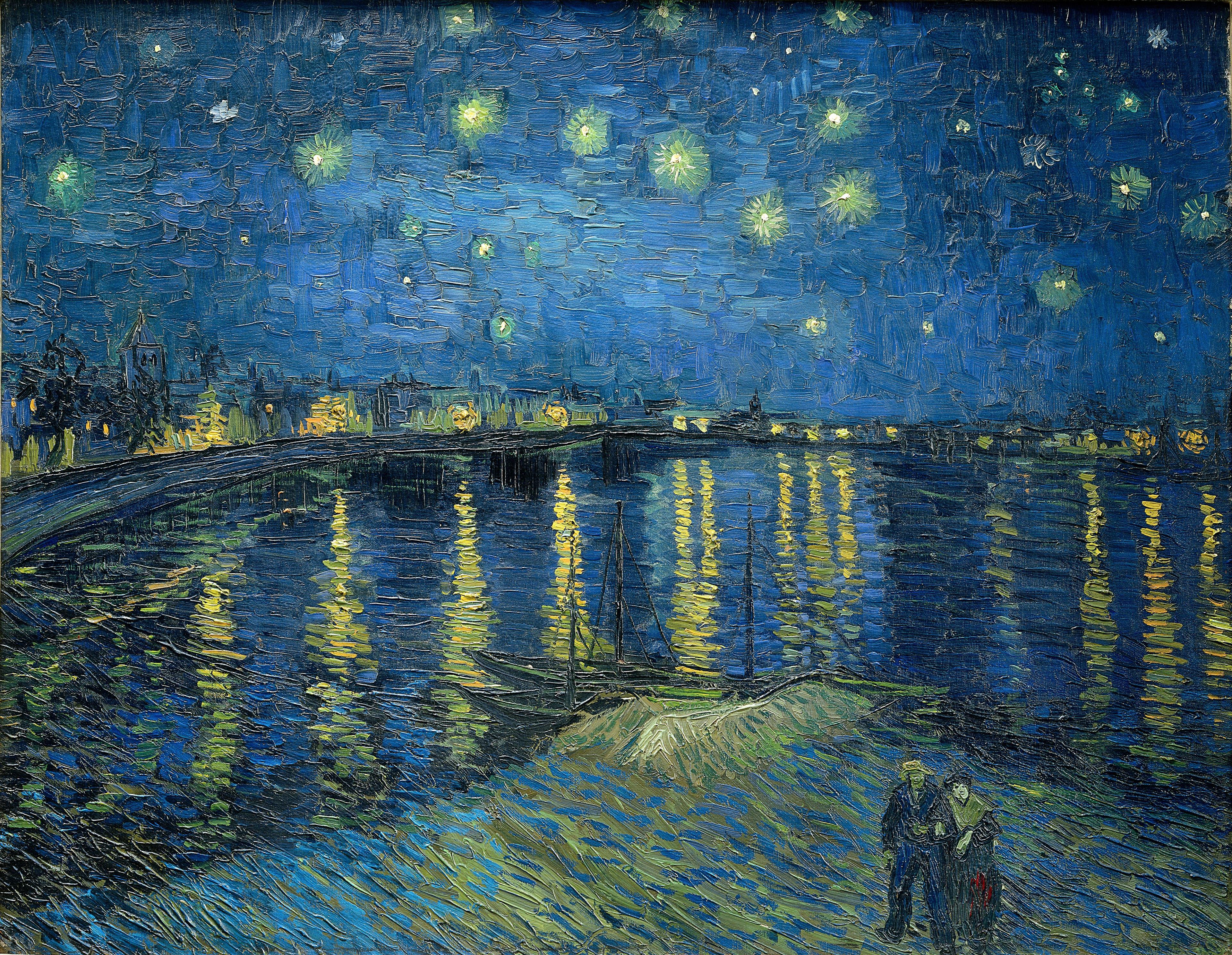 Vincent van Gogh, Starry Night Over the Rhone